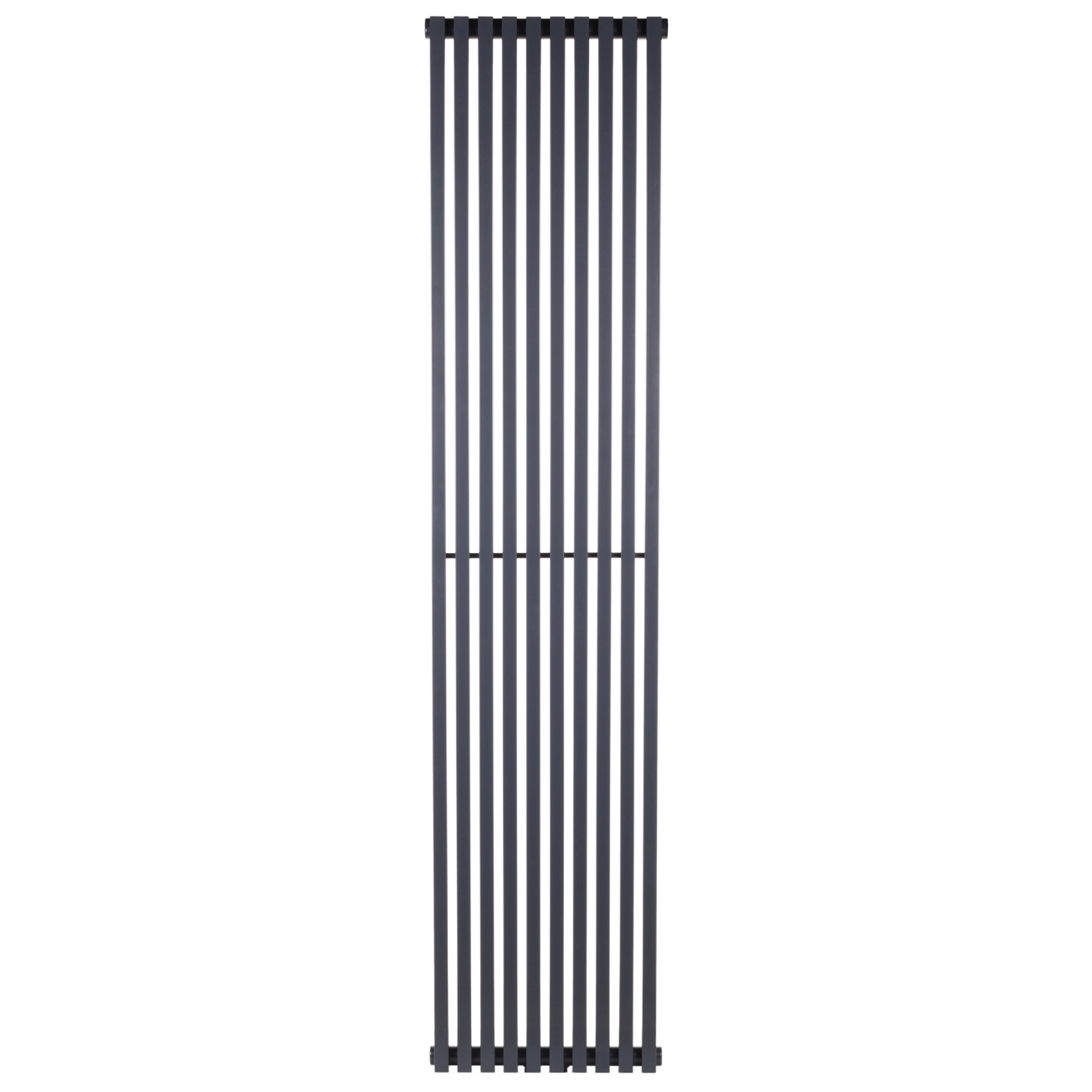 Трубчатый радиатор Betatherm вертикальный Quantum 1 1800x405 (RAL 7024M, подк. №99)